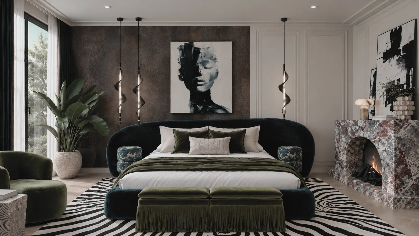 Visualisierung Schlafzimmer – Interior Design Zuhause Wien